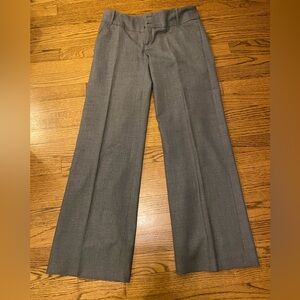 Banana Republic Charcoal Gray Wool Stretch Dress Pants